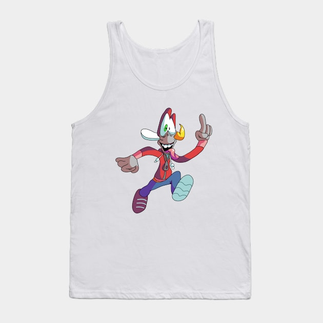 Shadow-Man Tank Top by BrandonsBacon